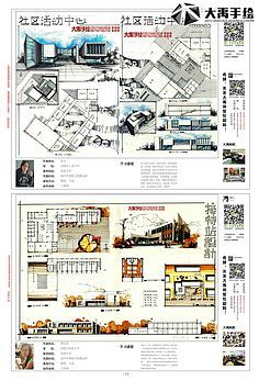 建筑設(shè)計(jì)手繪快題與國(guó)內(nèi)廣告設(shè)計(jì)的藝術(shù)交融